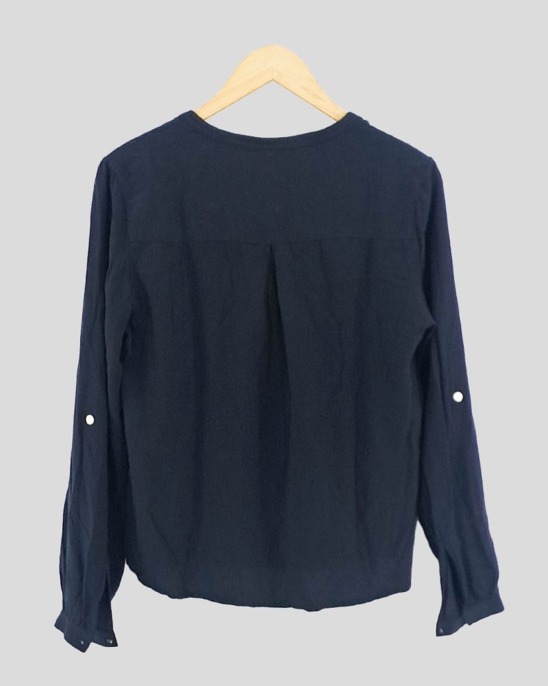 Blusa Manga Larga Liviana Marca Nacional de Mujer Talle M