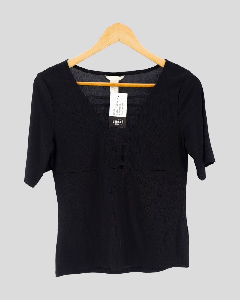 Blusa Manga Corta H&M de Mujer Talle M