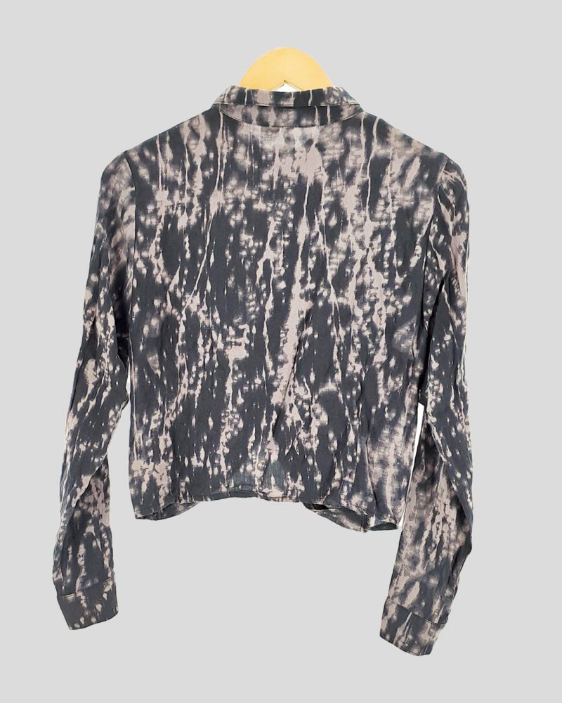 Camisa Manga Larga Liviana Mujer H&M Divided de Mujer Talle 44