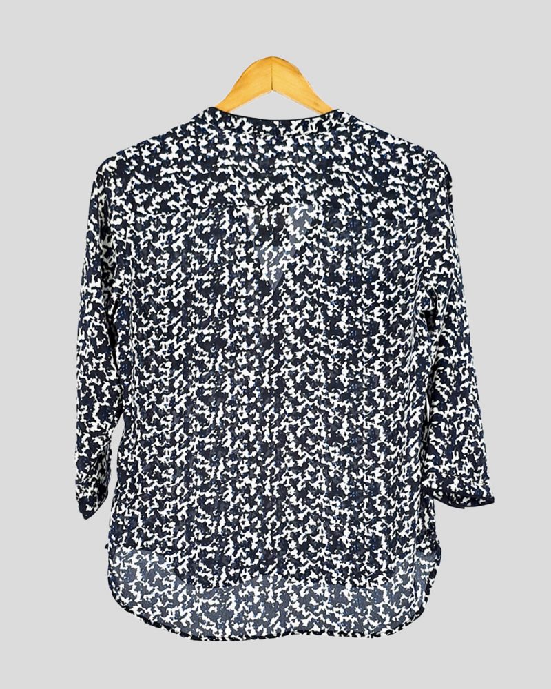 Blusa Manga Larga Liviana H&M de Mujer Talle 40