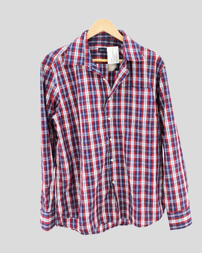 Camisa Manga Larga Hombre Marca Nacional de Hombre Talle 42