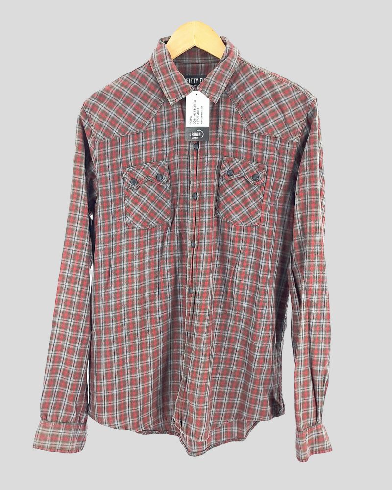 Camisa Manga Corta Hombre Fifty Five de Hombre Talle M