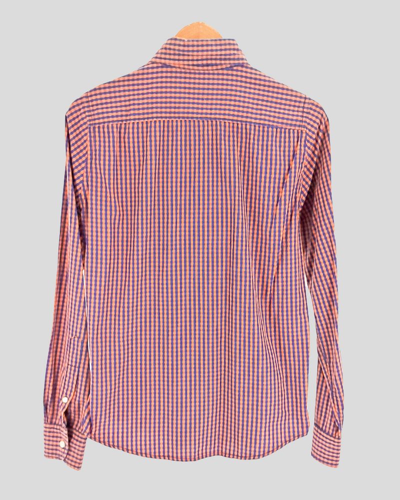 Camisa Manga Larga Hombre Hollister de Hombre Talle S