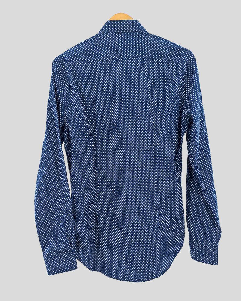 Camisa Manga Larga Hombre Zara de Hombre Talle M