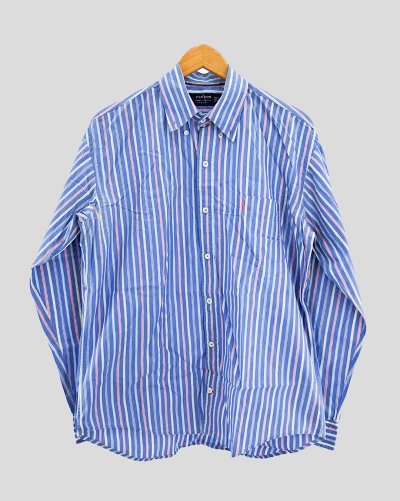 Camisa Manga Larga Hombre Cardon de Hombre Talle M