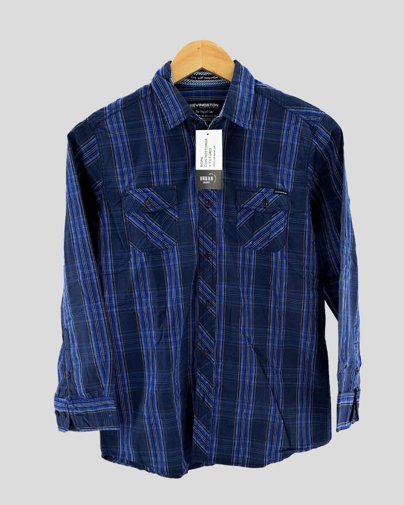 Camisa Manga Larga Chicos Kevingston de Chico Talle 16