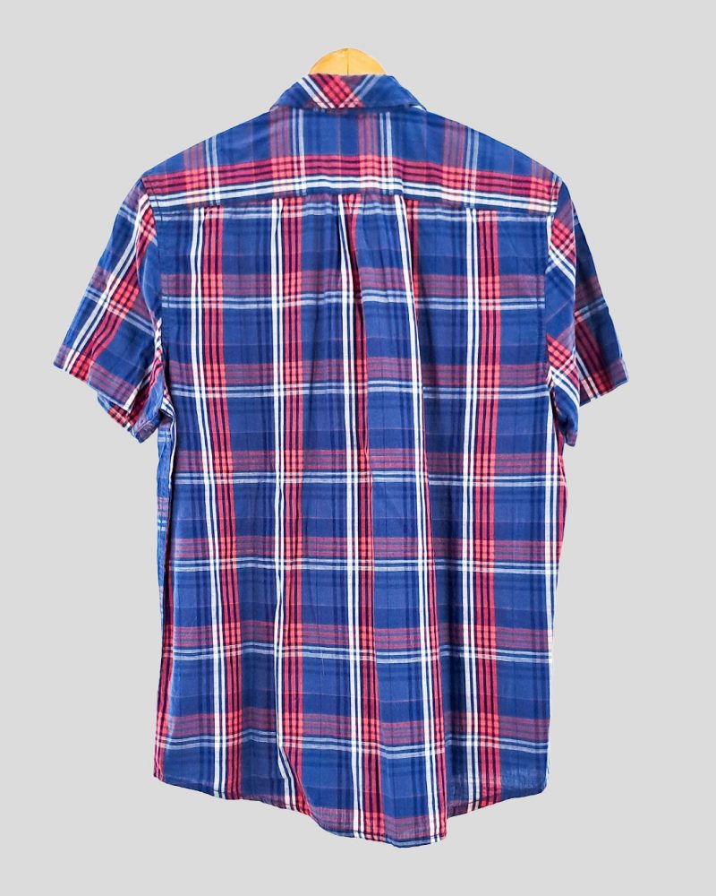 Camisa Manga Corta Hombre Marca Internacional de Hombre Talle S