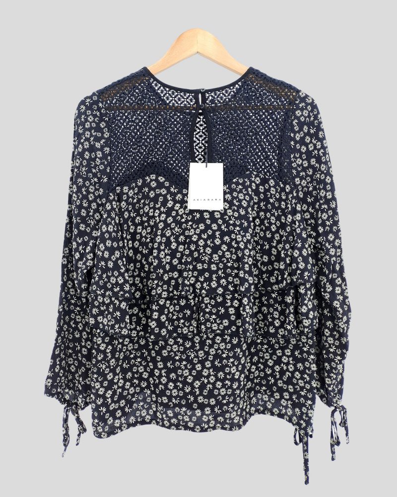 Blusa Manga Larga Invierno Akiabara de Mujer Talle 2