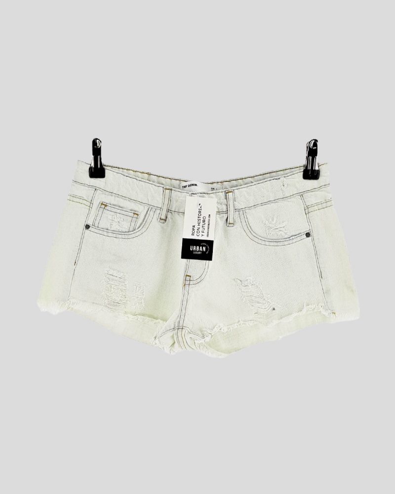 Short de Jean Zara de Mujer Talle S