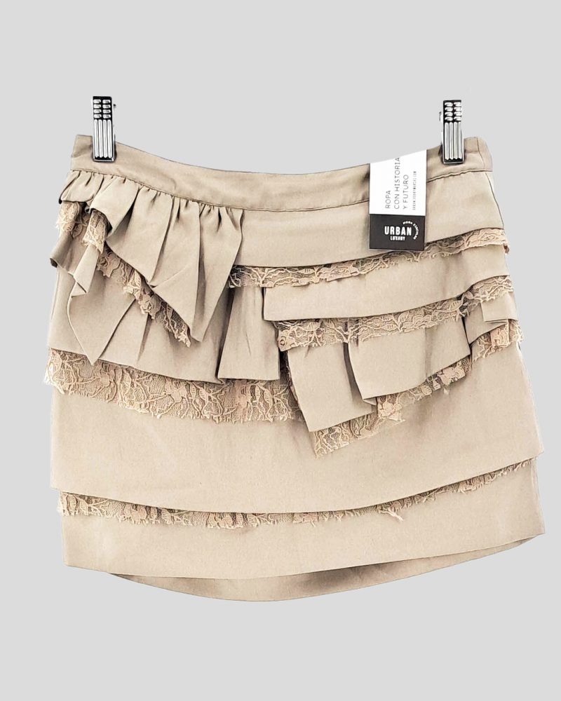 Pollera Verano TopShop de Mujer Talle 36