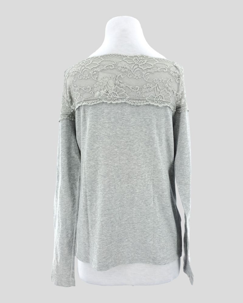 Remera Manga Larga H&M de Mujer Talle L