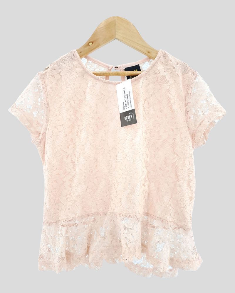 Blusa Manga Corta Ona Saez de Chica Talle 15