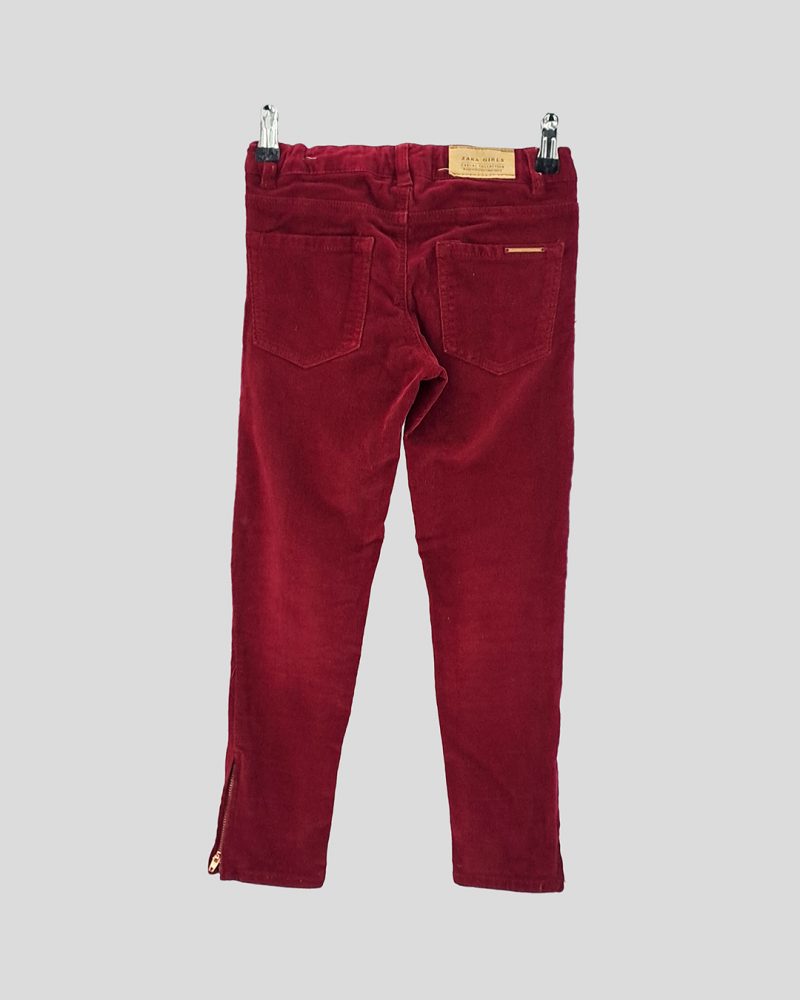 Pantalon Niños Zara de Nena Talle 7