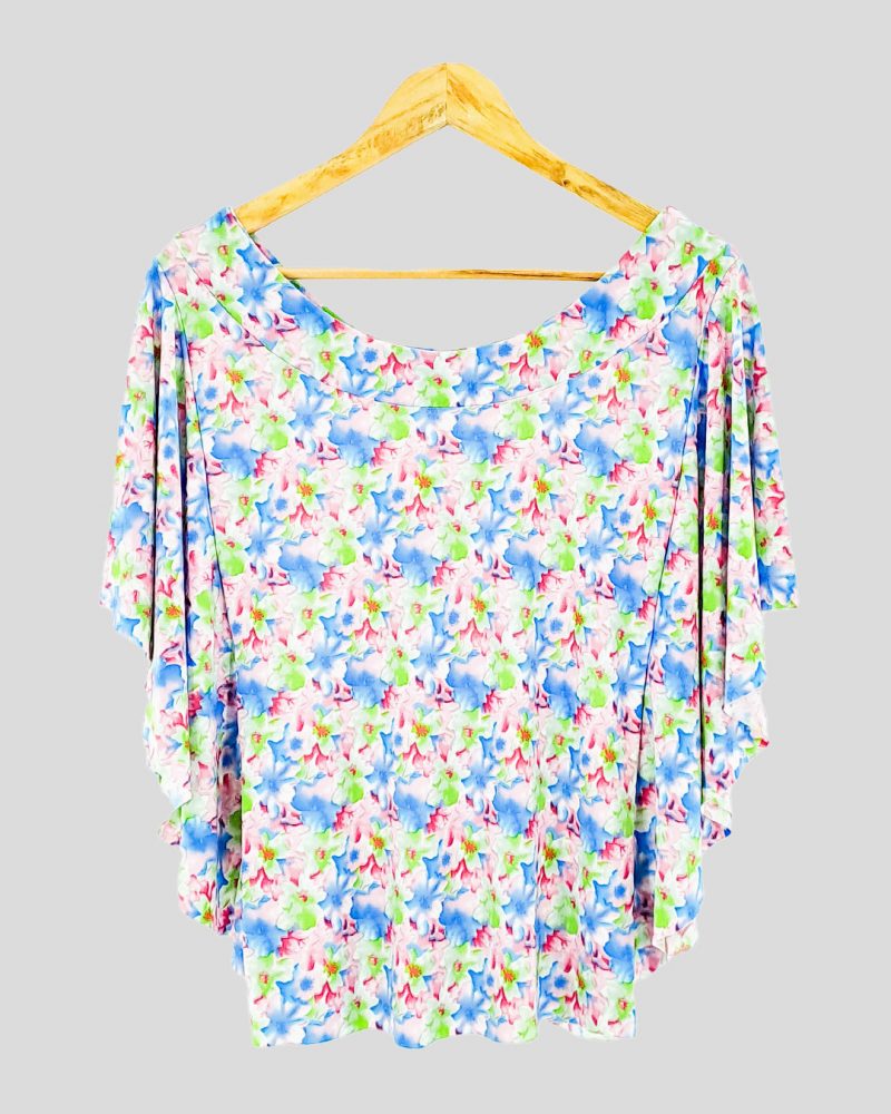 Blusa Manga Corta Marca Nacional de Mujer Talle XS