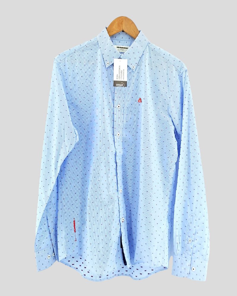 Camisa Manga Larga Hombre Marca Internacional de Hombre Talle M