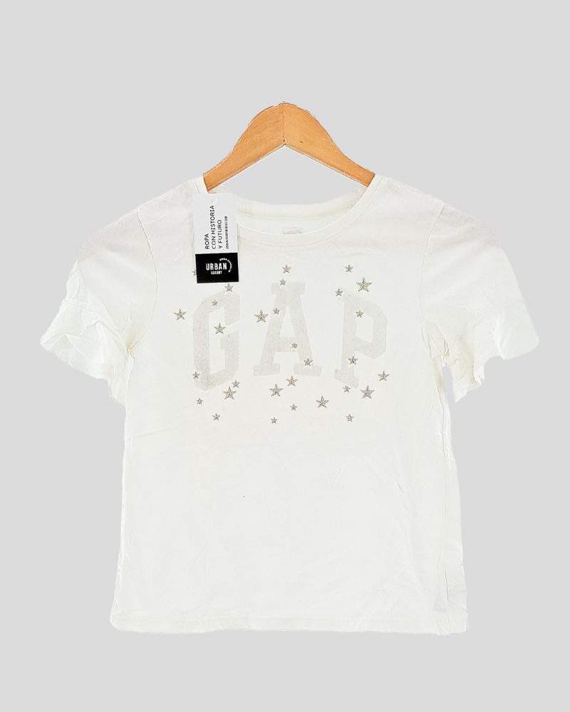 Remera GAP de Nena Talle 8