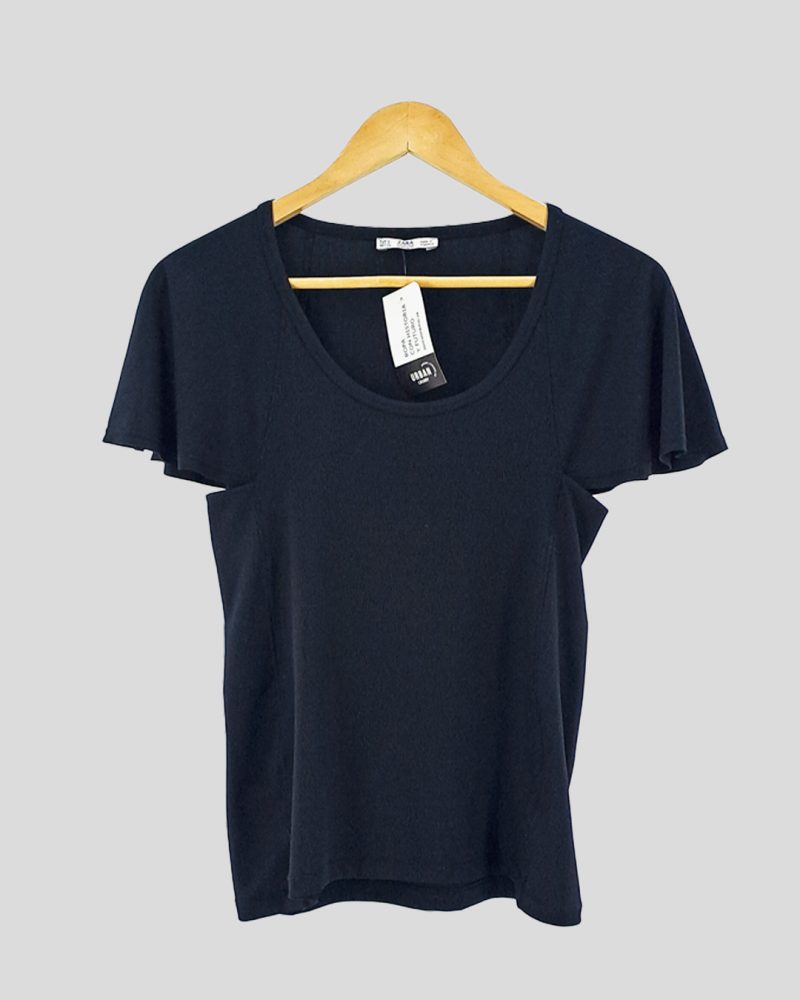 Blusa Manga Corta Zara de Mujer Talle M