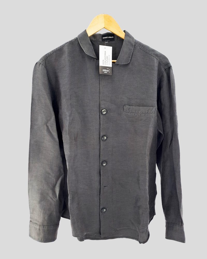 Camisa Manga Larga Hombre Armani Giorgio de Hombre Talle M