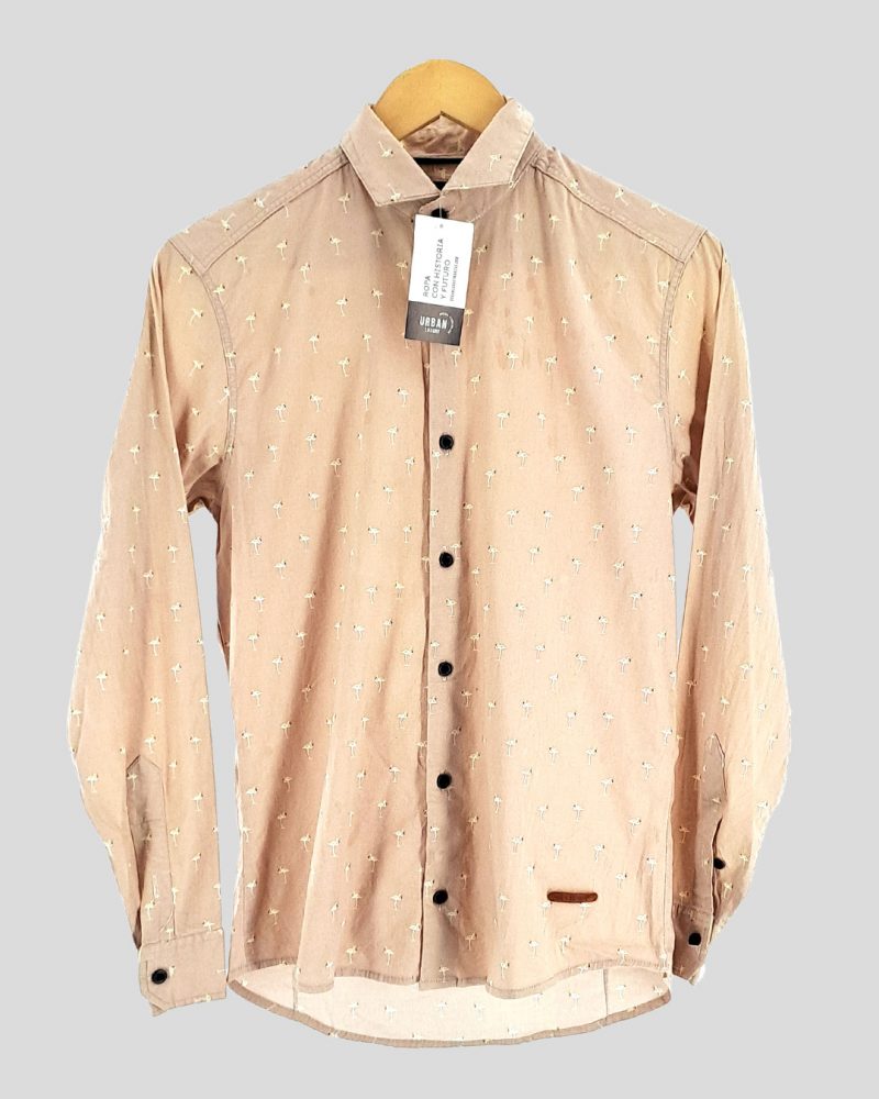 Camisa Manga Larga Hombre Fly 55 de Hombre Talle XS