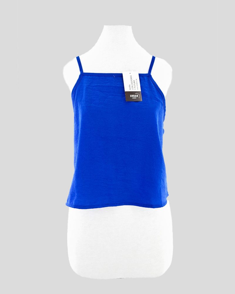 Blusa Sin Mangas Marca Nacional de Mujer Talle S