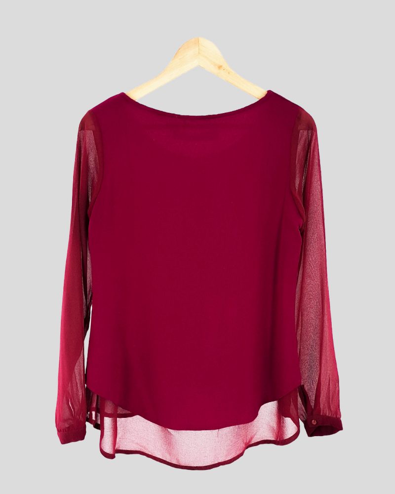 Blusa Manga Larga Liviana Cardon de Mujer Talle S