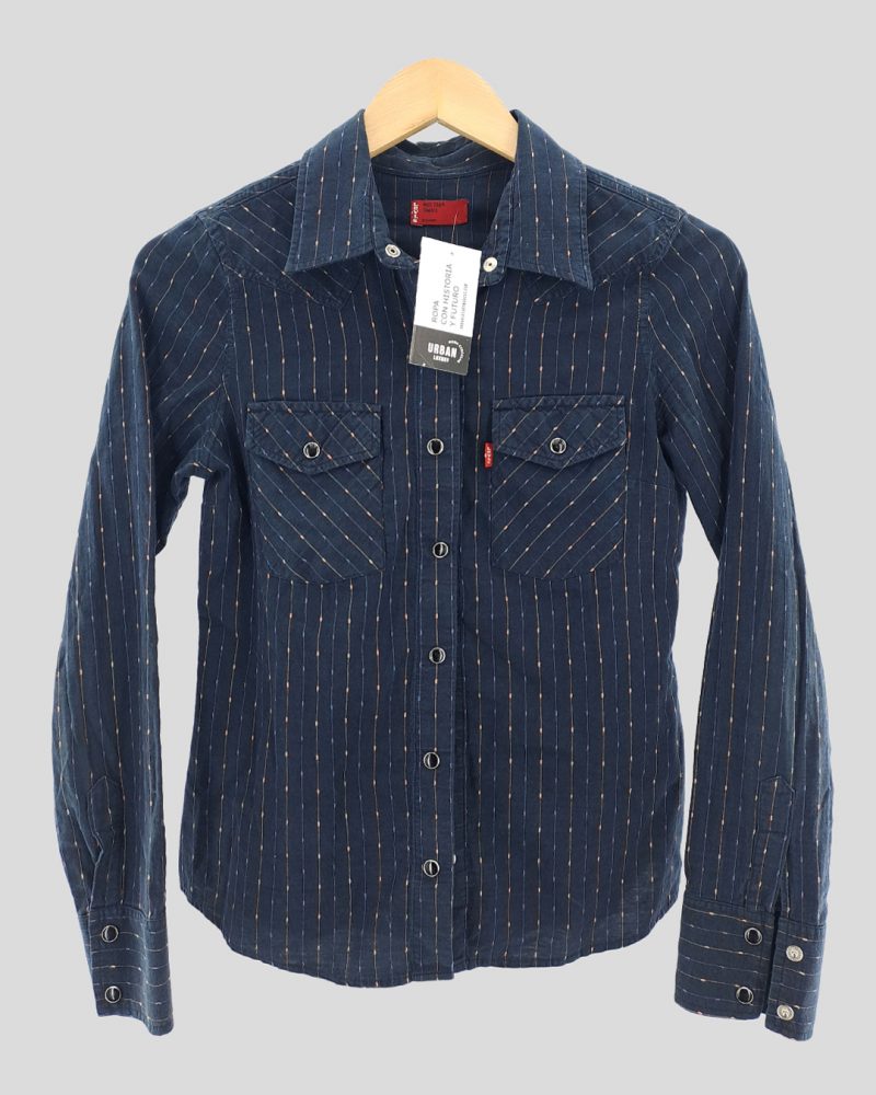 Camisa Manga Larga Liviana Mujer Levis de Mujer Talle S