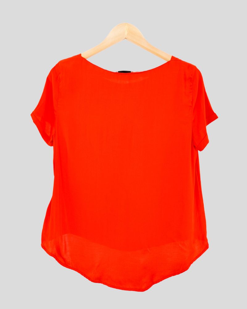 Blusa Manga Corta Paula Cahen D'anvers de Mujer Talle 2