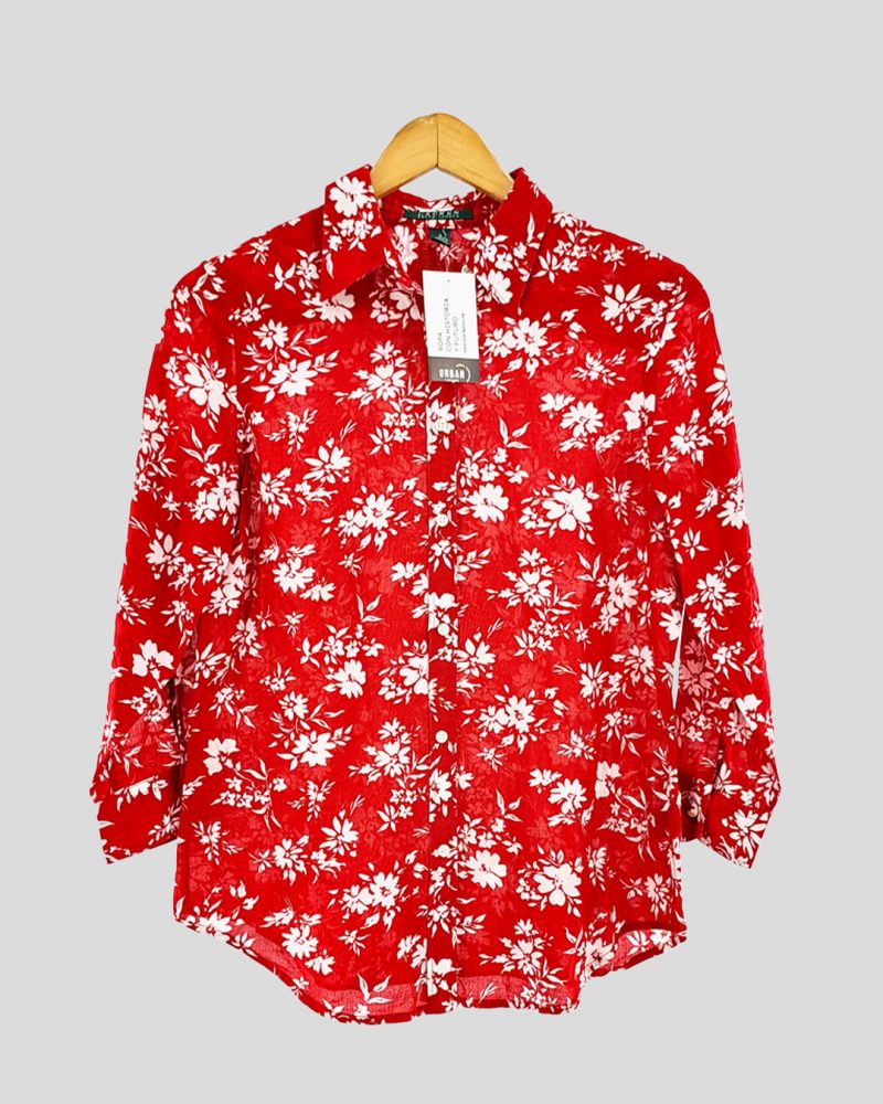 Camisa Manga Larga Liviana Mujer Polo Ralph Lauren de Mujer Talle S