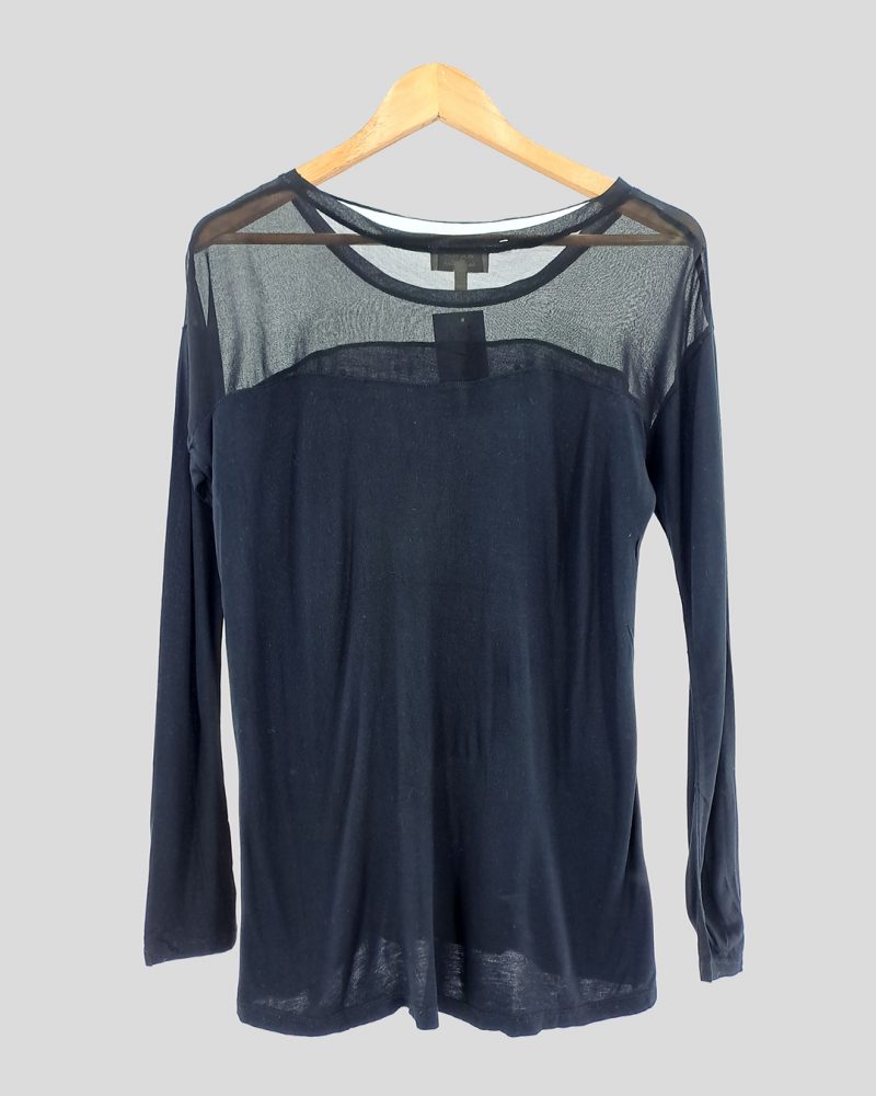 Blusa Manga Larga Liviana Zara de Mujer Talle S