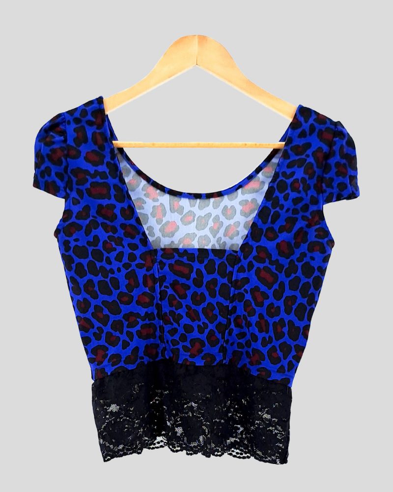 Blusa Sin Mangas Marca Nacional de Mujer Talle XS