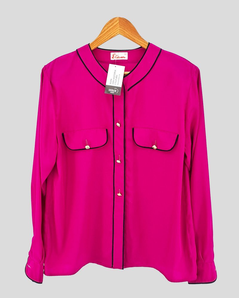 Camisa Manga Larga Liviana Mujer Etam de Mujer Talle 1