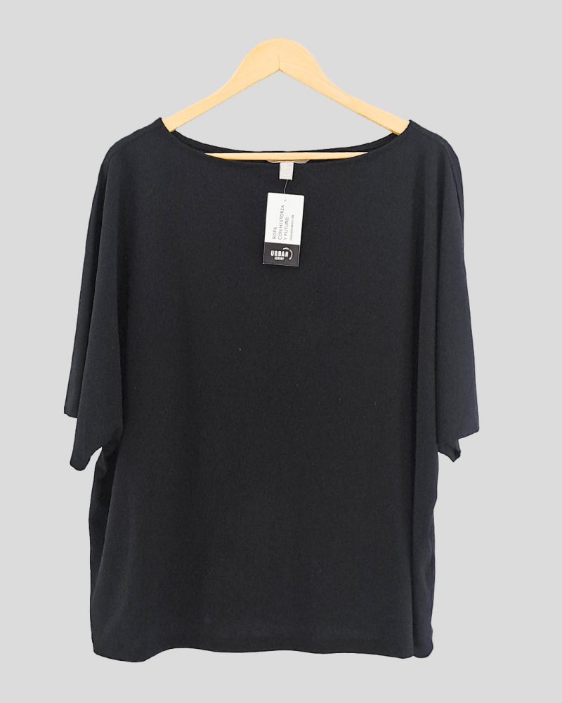 Blusa Manga Corta H&M de Mujer Talle XL