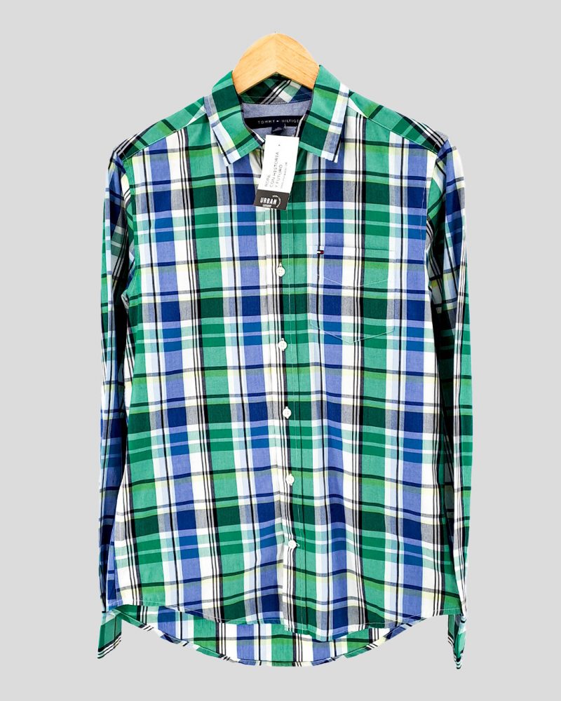 Camisa Manga Larga Hombre Tommy Hilfiger de Hombre Talle XS