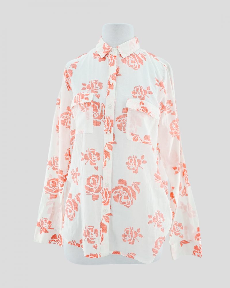 Camisa Manga Larga Liviana Mujer GAP de Mujer Talle XS