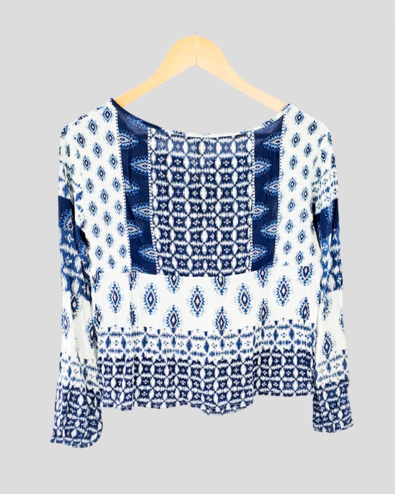 Blusa Manga Larga Liviana Aeropostale de Mujer Talle XS