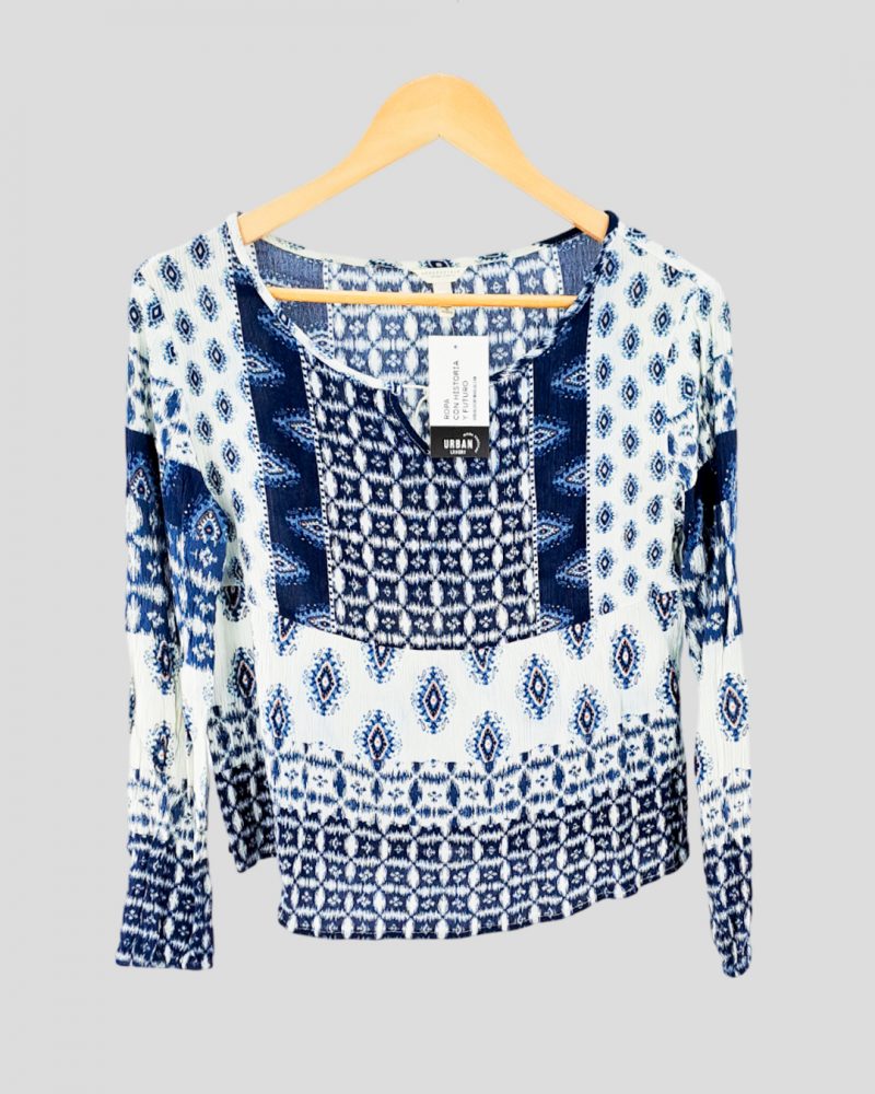 Blusa Manga Larga Liviana Aeropostale de Mujer Talle XS