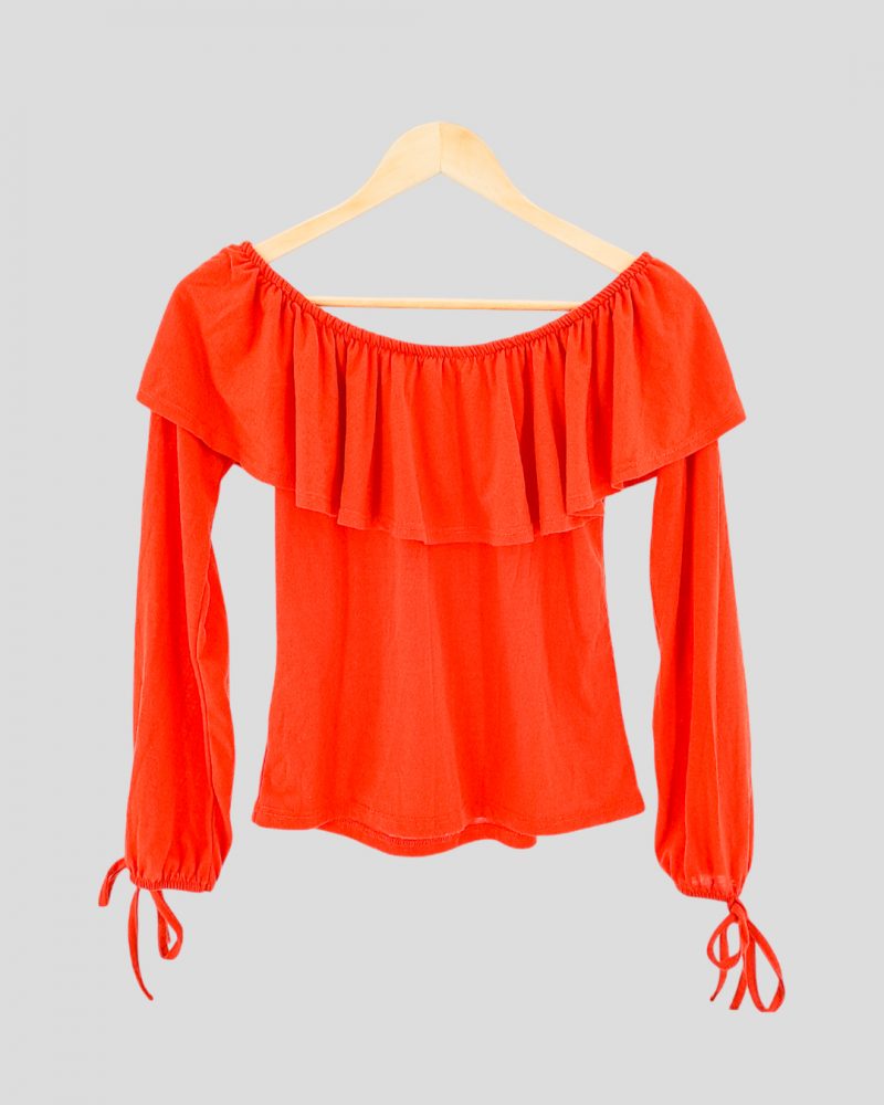 Blusa Manga Larga Liviana Primark de Mujer Talle 38