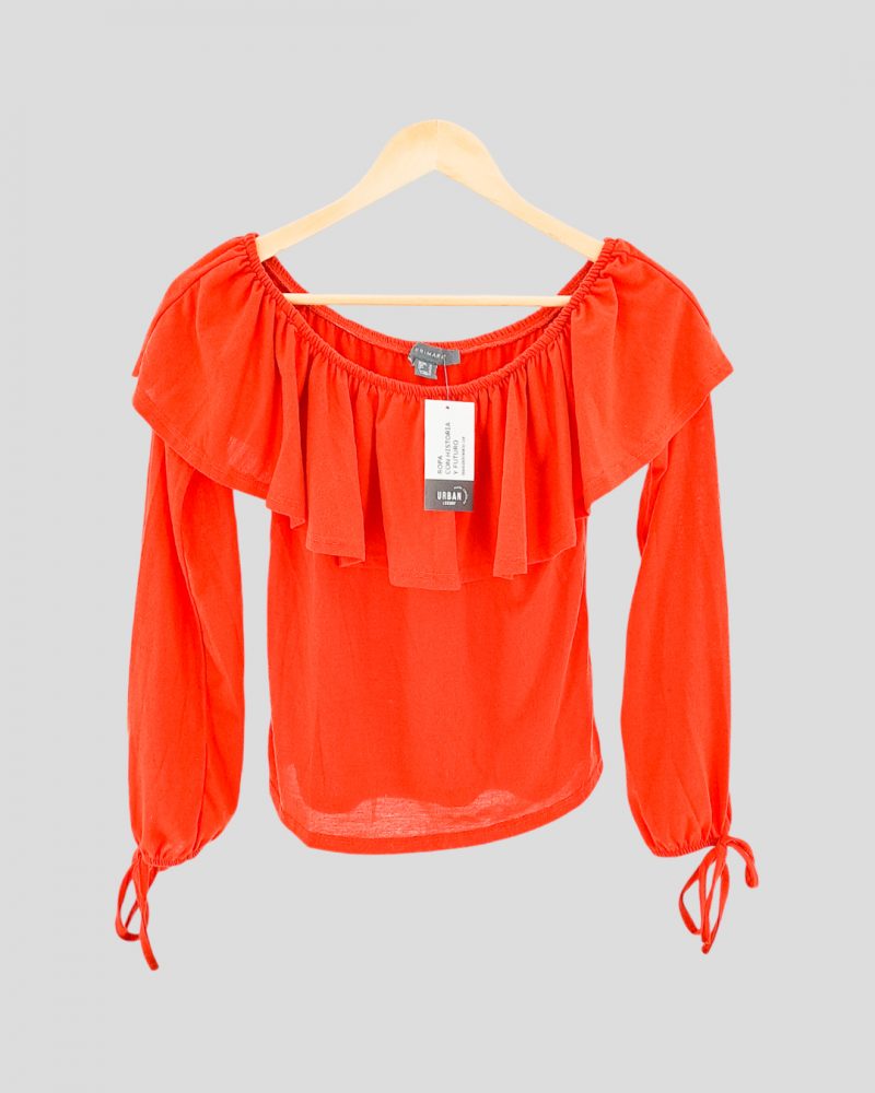 Blusa Manga Larga Liviana Primark de Mujer Talle 38