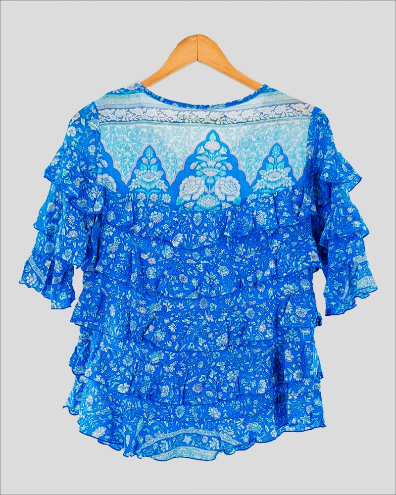 Blusa Manga Corta Rapsodia de Mujer Talle M