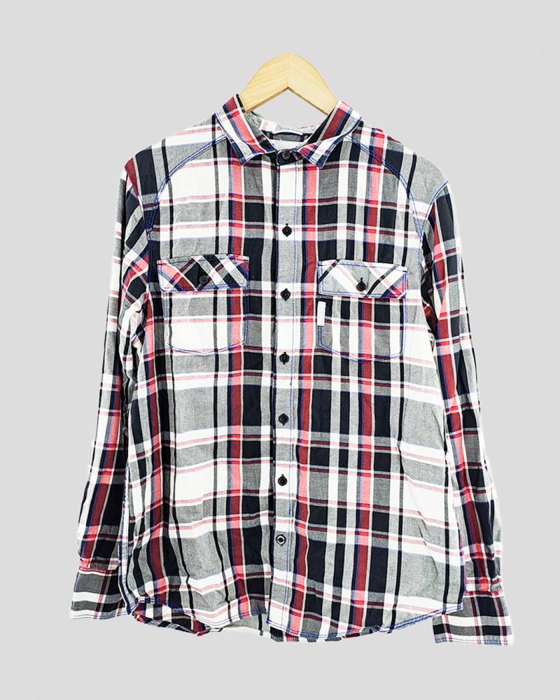 Camisa Manga Larga Hombre Columbia de Hombre Talle M