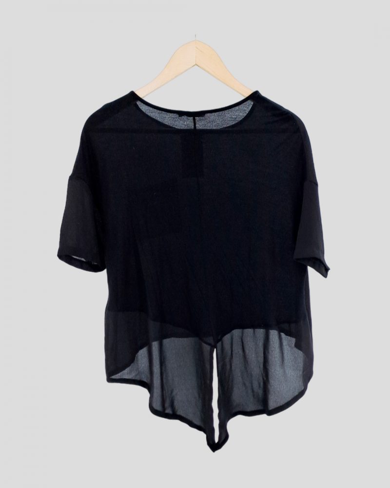 Blusa Manga Corta Zara de Mujer Talle M