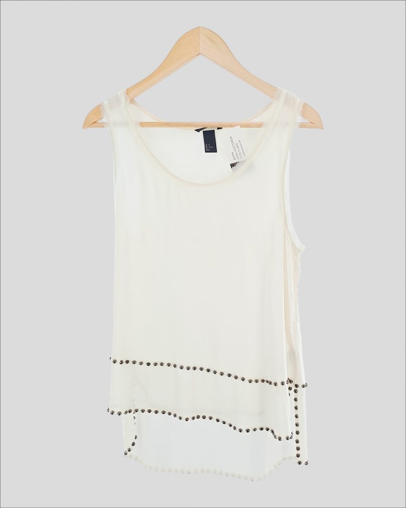 Blusa Sin Mangas H&M de Mujer Talle 38