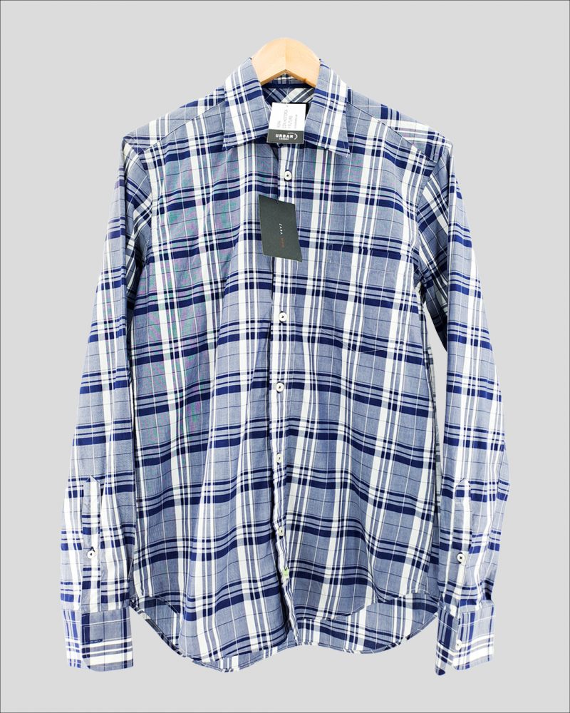 Camisa Manga Larga Hombre Zara de Hombre Talle M