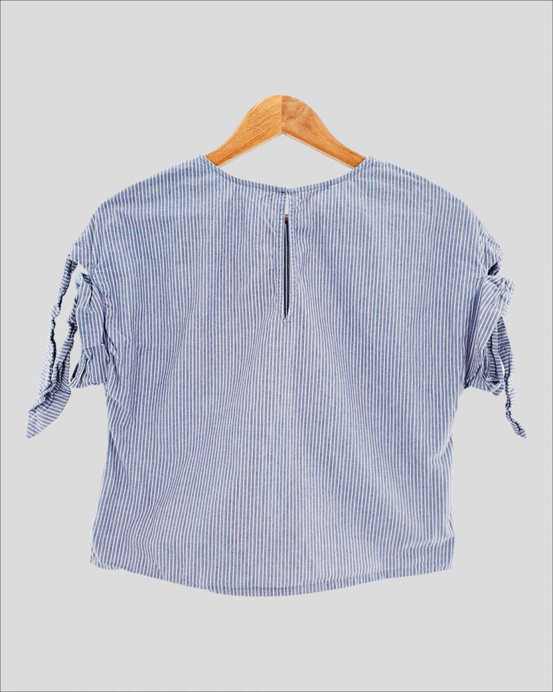 Blusa Manga Corta Trafaluc de Mujer Talle S