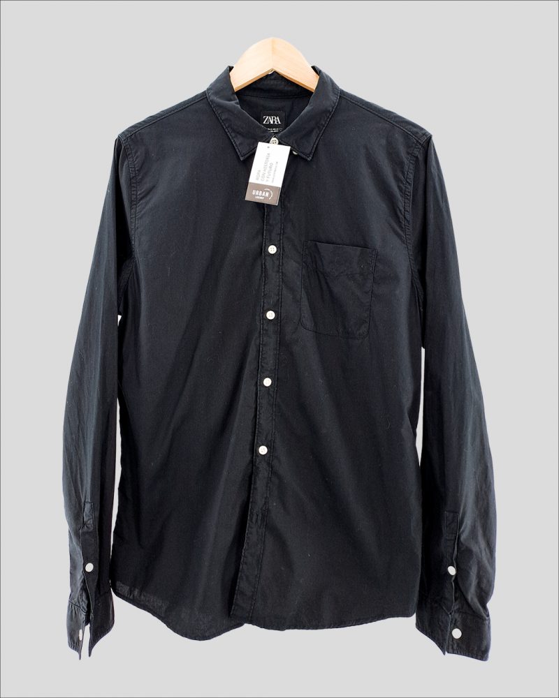 Camisa Manga Larga Hombre Zara de Hombre Talle M