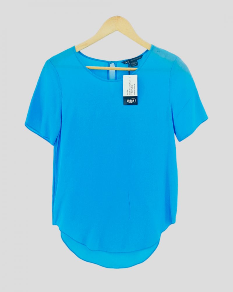 Blusa Manga Corta Armani Giorgio de Mujer Talle xxs