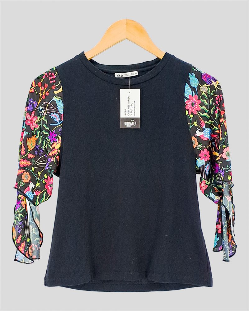 Blusa Manga Larga Liviana Zara de Mujer Talle S