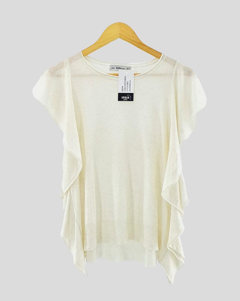 Blusa Sin Mangas Zara de Mujer Talle S