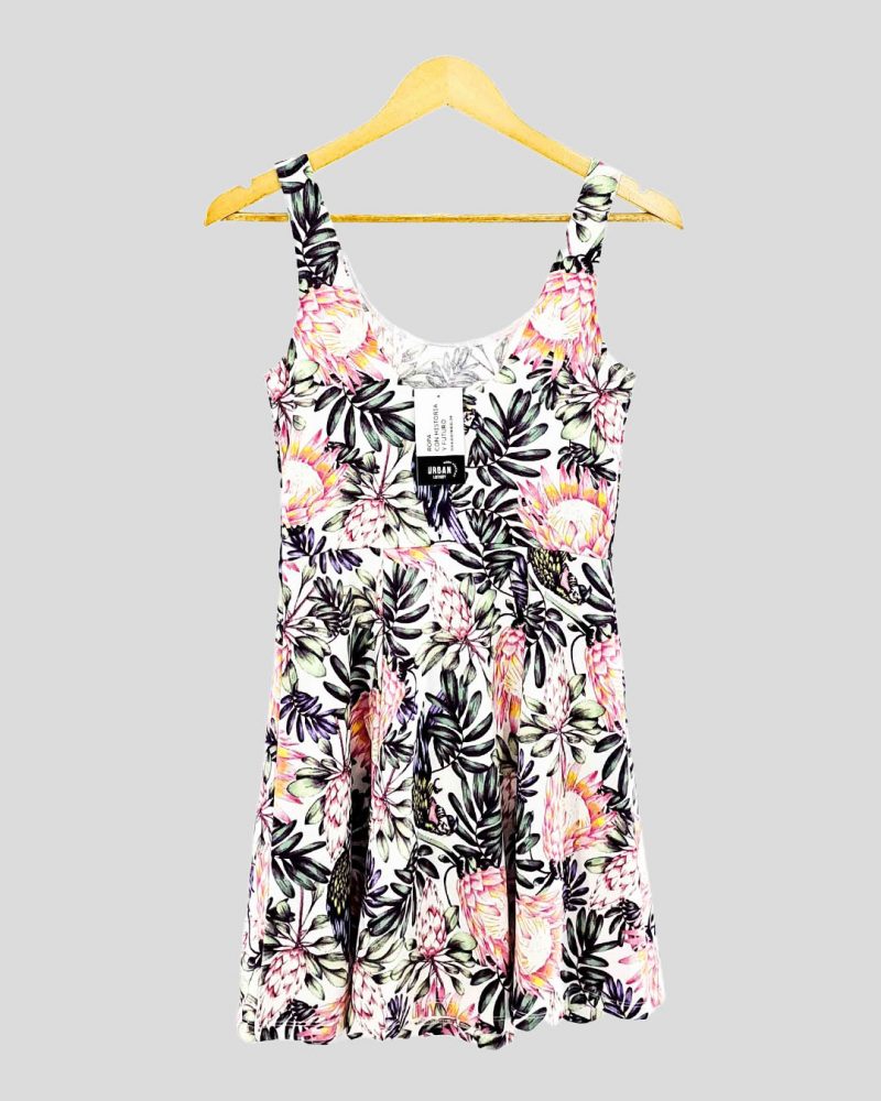 Vestido corto verano H&M Divided de Mujer Talle 38