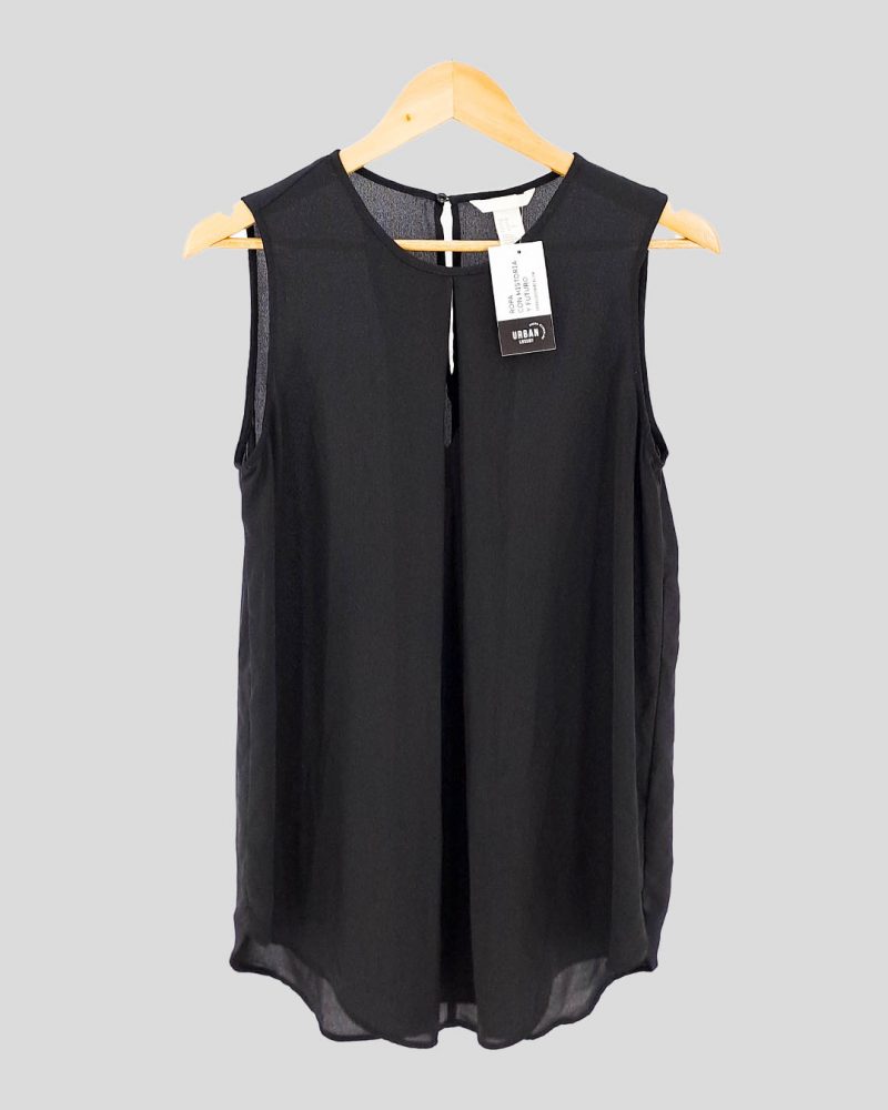 Blusa Sin Mangas H&M de Mujer Talle 40